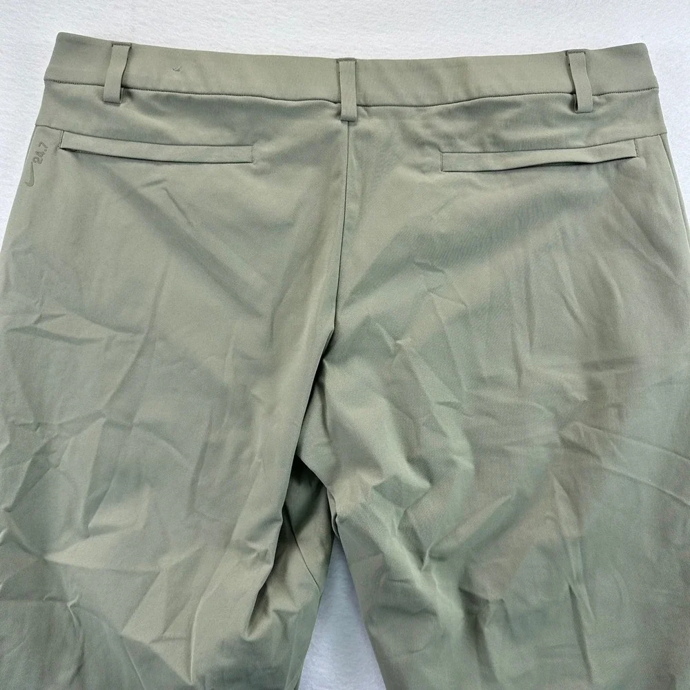 Nike 24.7 Dri-FIT PerfectStretch Mens Pants 38x30 Olive Green Golf HQ6921-320